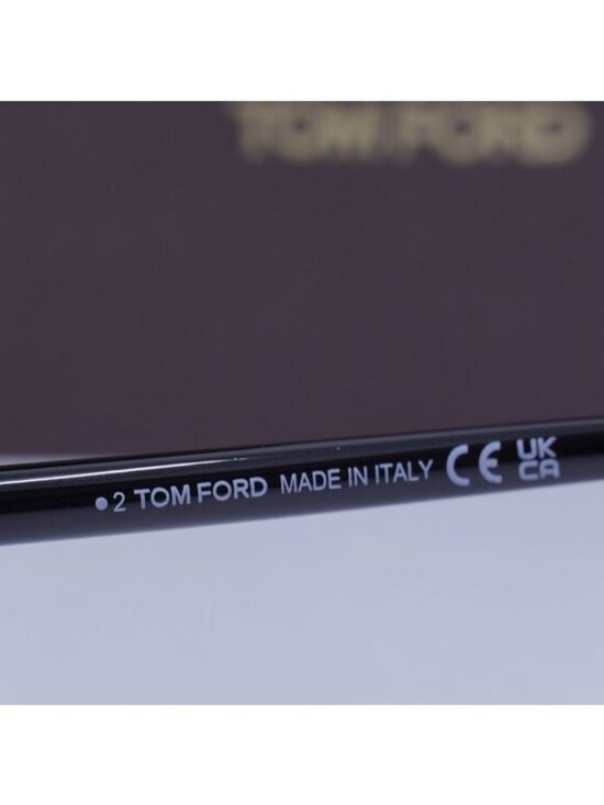Tom Ford Solange-02 FT1089 01C Square Sunglasses - Black/Smoke Mirror main image 4